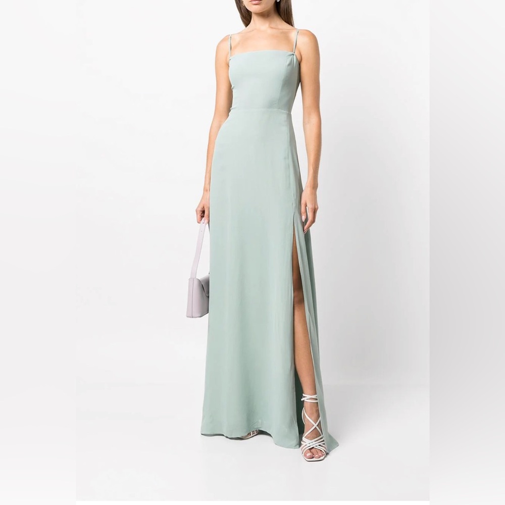 Reformation Ingrid Dress in Celadon
